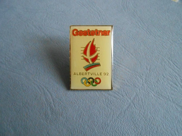 Pin's Jeux Olympiques Albertville 92 – La Poste Bretagne – Collection Sport