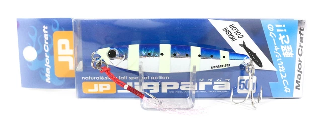 Jig Major Craft Jigpara JPS-30 Court - 30g, 77mm, Coulant - Pêche En Mer