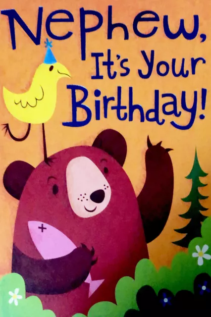 Happy Birthday Nephew It’S Your Birthday Kids Hallmark Greeting Card ...