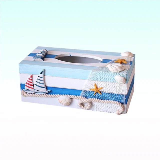 Decoración Vintage Océano Fiesta Decoraciones Decoraciones Hogar Tela Caja