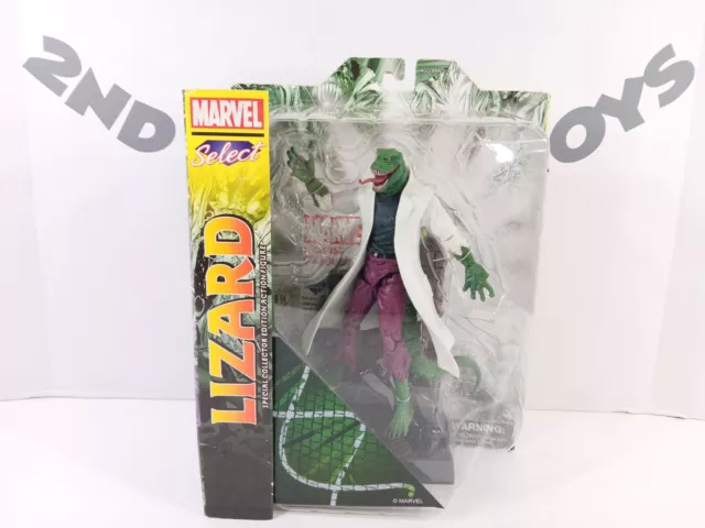 Marvel Diamond Select LIZARD Action Figure Spider-Man