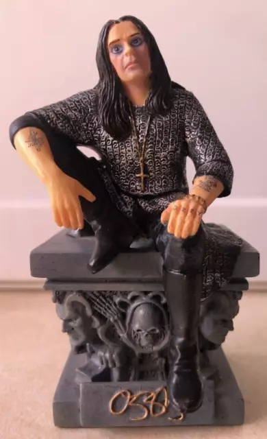 RARE Ozzy Osbourne 4.5" Bonded Porcelain Figure Gartlan USA #595 No Box