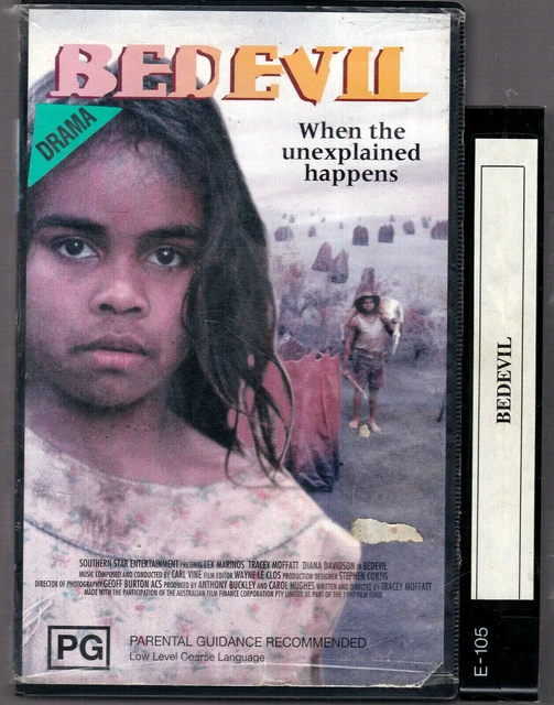 RARE VHS VIDEO Tape Big Box BED EVIL ExRental PAL Australian Drama