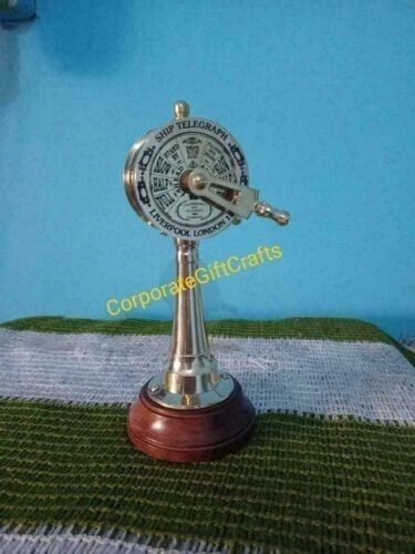 Brass Telegraph Nautical Decorative Ship Engine Order Collectibles gift item new