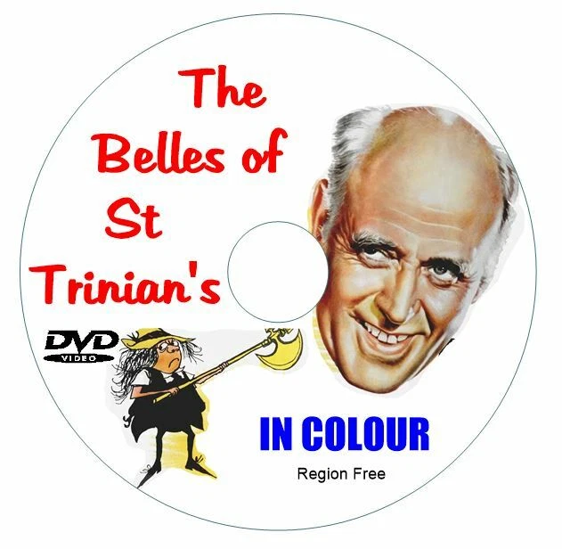 THE BELLES OF St. Trinian's. Alastair Sim. In Colour DVD. £7.99
