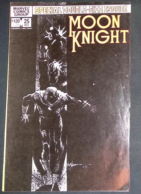 Moon Knight #25 Bronze Age Marvel Comics 1st Appearance Black Spectre F/VF