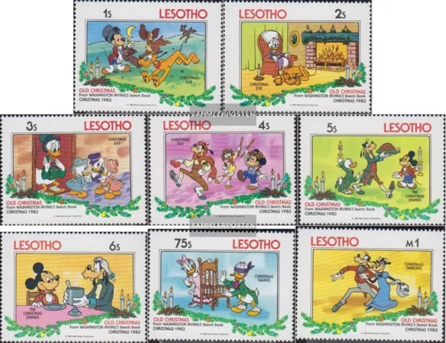 Lesotho 433-440 (kompl.Ausg.) postfrisch 1983 Weihnachten