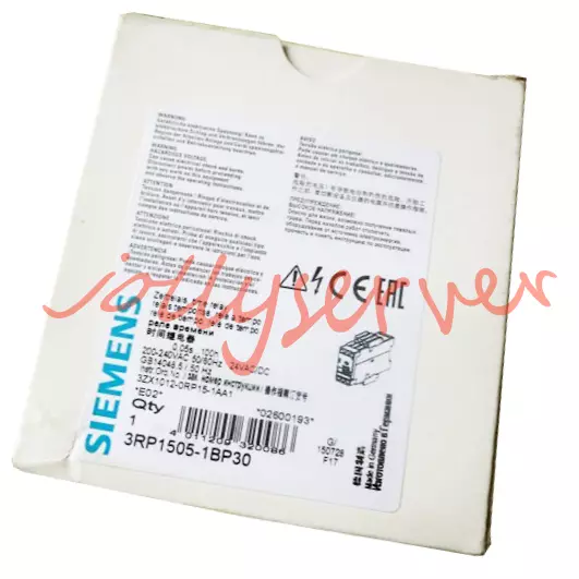 A New Siemens 3RP1505-1BP30 Time Relay