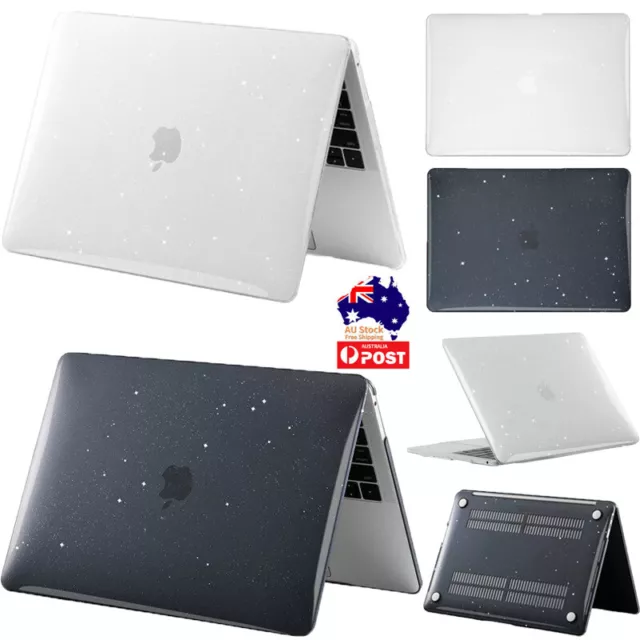 For Apple MacBook Air Pro 16" 15" 13" Retina Laptop Hard PC Case Glitter Cover