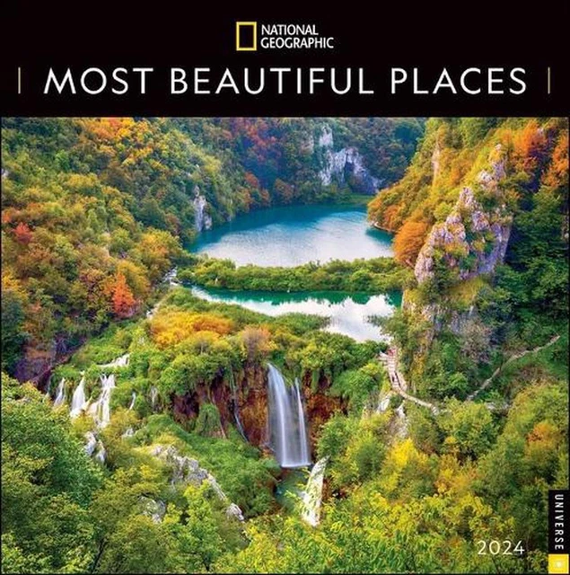 NATIONAL GEOGRAPHIC MOST Beautiful Places 2024 Wall Calendar by