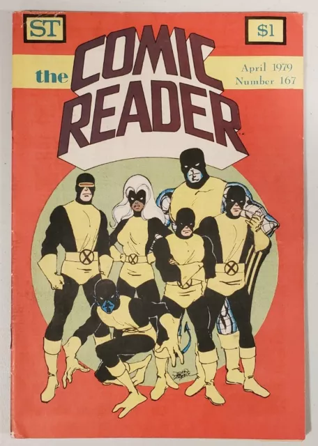 Comic Reader #167 (1979) *1St Preview App Of Black Cat* Vg+/Fn-