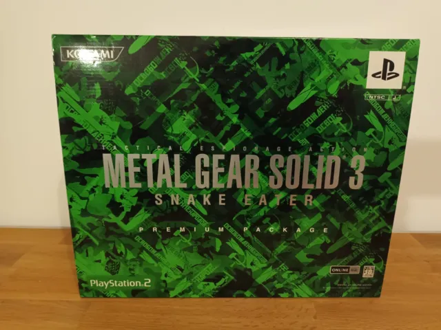 Metal Gear Solid 3 Snake Eater Premium Package Ntsc Jap