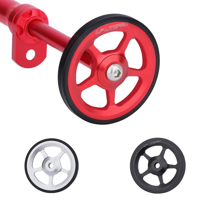 ALUMINUM ALLOY EASY Wheels Diameter 60mm Folding Bike Hollow Design