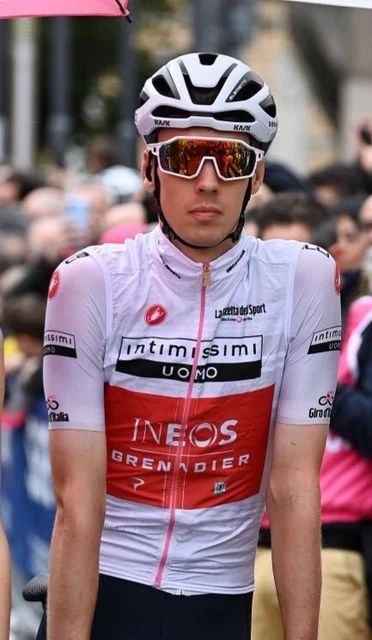 Maglia bianca Castelli Giro d'italia Arensman Ineos Tour vuelta Tour 2