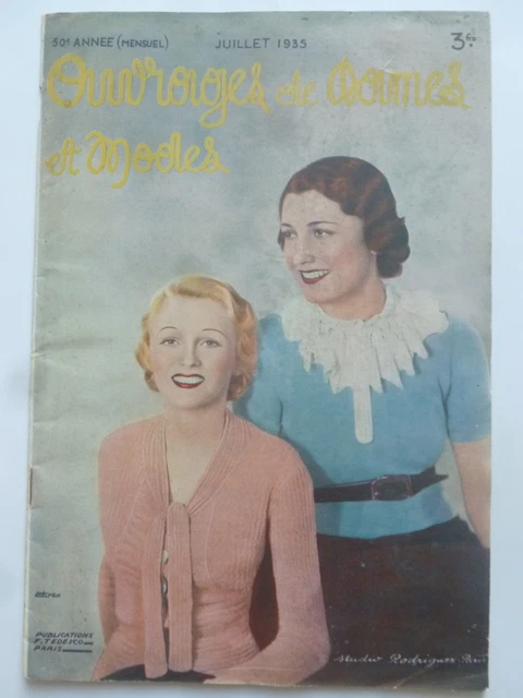 Journal Des Ouvrages De Dames À VENDRE! - PicClick FR