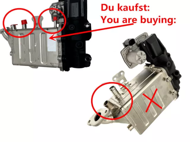 AGR-Ventil Für VW Crafter Kastenwagen SY,SX  09.2016 - 04L131512CG  04L131512BN