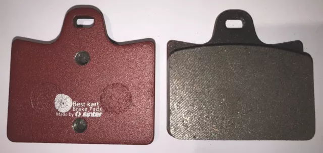 Go Kart Pcr Rear Brake Pads Medium Compound By Sinter