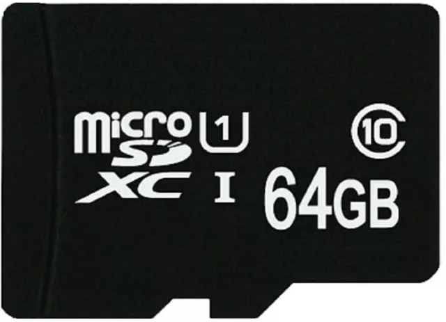 Speicherkarte MicroSD XC 64 GB Class 10 UHS 1 für Samsung Galaxy S8