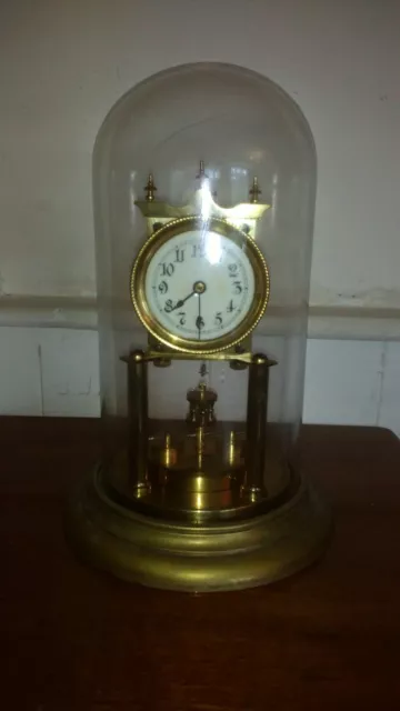 Vintage Philp Hauck 400 Day Torsion Anniversary Clock
