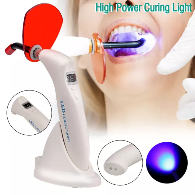 Dental LED Curing Light Cure Lamp Wireless Resin Cure Woodpecker Style