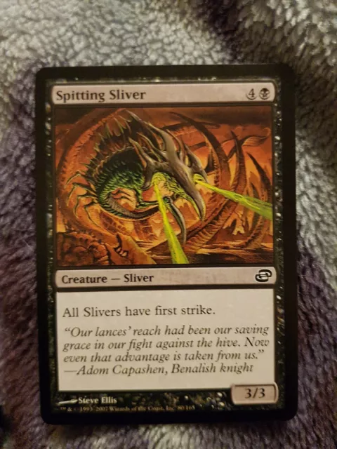 1x MTG Magic The Gathering TCG Spitting Sliver Common  - Planar Chaos