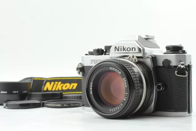 [MINT w/ Hood] Nikon New FM2 SLR Film Camera + AI-S 50mm f/1.4 Lens From JAPAN