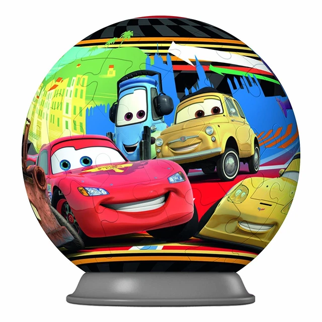 RAVENSBURGER JIGSAW PUZZLE Ball Lamp 3D Disney Pixar Cars 2 54 pcs ...
