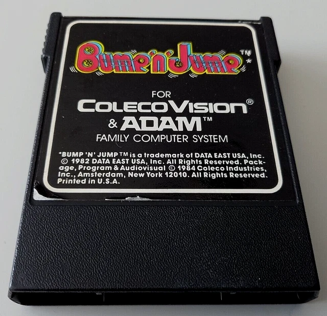CARTOUCHE DE JEU Bump'n'Jump pour COLECOVISION en loose version PAL