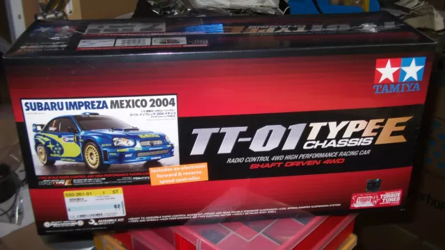 Tamiya 300047372 1:10 RC Subaru Impreza WRX 2004 (TT-01E) 2