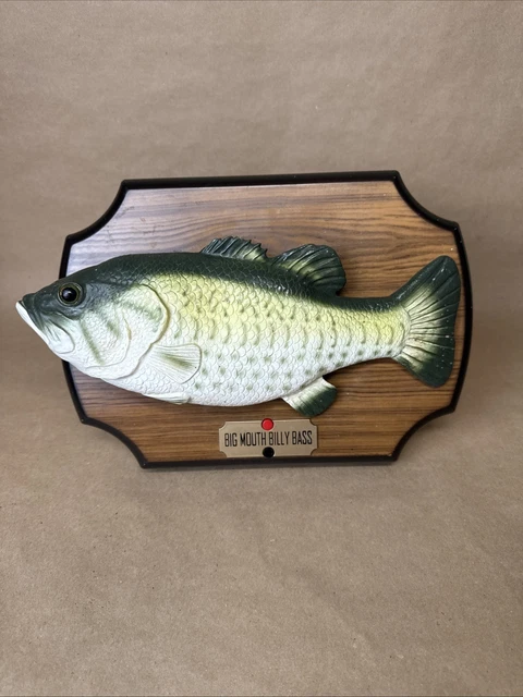 Vintage 1999 Gemmy Singing Big Mouth Billy Bass pour (pièces ou