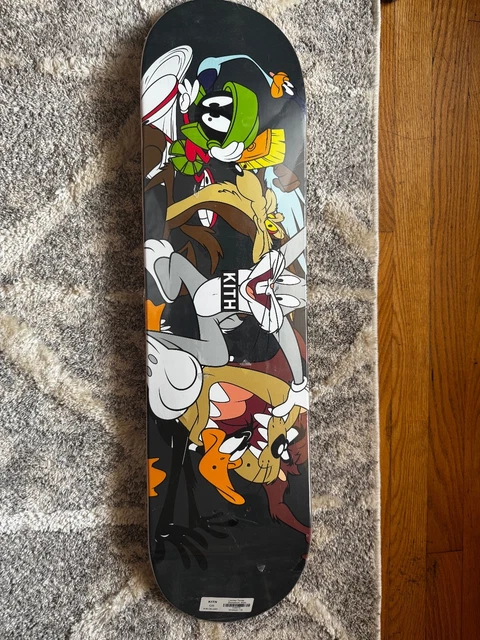 KITH X LOONEY Tunes Skateboard Deck Sold Out Rare Brand New Bugs