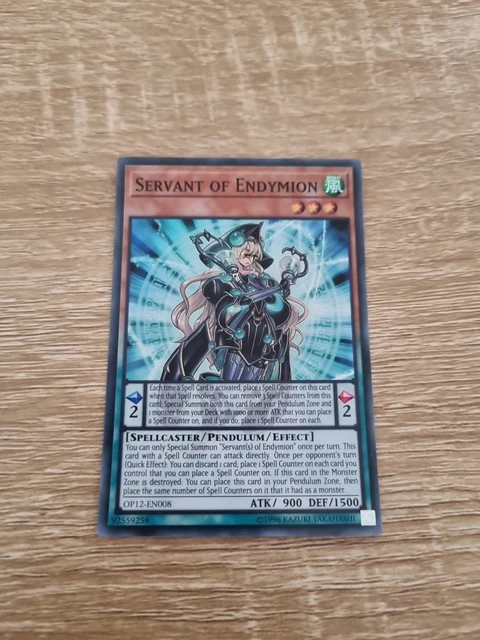 Yugioh! LP Servant Of Endymion - OP12-EN008 - Super Rare