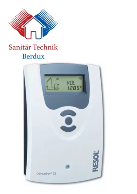 Solarsteuerung Differenztemperaturregler Delta Sol CS/2 mit 2 Fühler Resol NEU