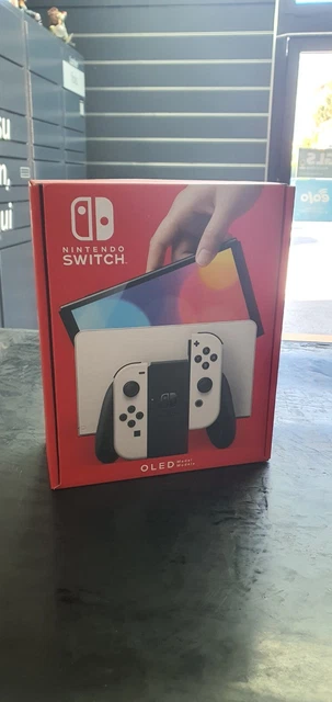 Nintendo Switch Modello OLED HEG-001 Console Portatile - 64GB - Bianco