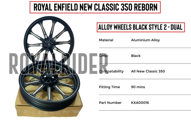 royal enfield alloy wheels classic 350
