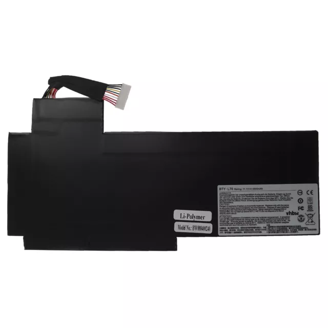 Batterie remplace Schenker BTY-L76 4800mAh