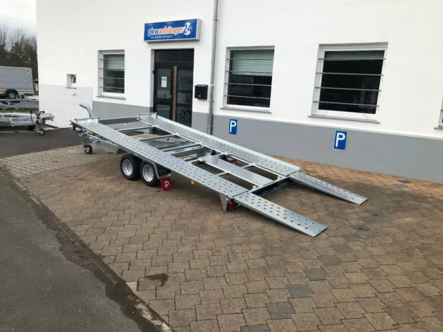 AKTION! NEU! Anhänger Pongratz L-AT 400 Autotransporter Kippbar 401x202 2600kg