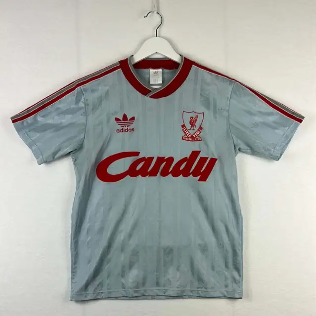 Liverpool 1989-1990 Auswärtsshirt - Vintage Shirt