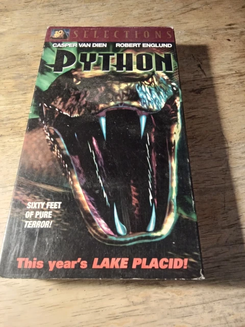 PYTHON (VHS, 2001) Horror 20th Century FOX Selections £3.80 - PicClick UK