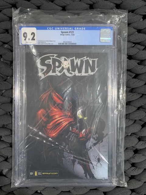 Spawn #121 🔥 CGC 9.2 NM- (Image Comics, 2002) Low print run