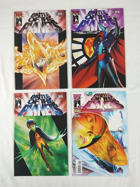 Battle Of The Planets #3 5 9 + Princess 1 (2002 Image Comics) Lot