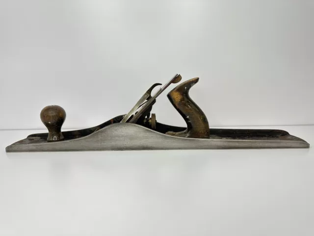Vtg Stanley Bailey No. 7C Plane Corrugated Sole Made Canada Sweetheart Cutter