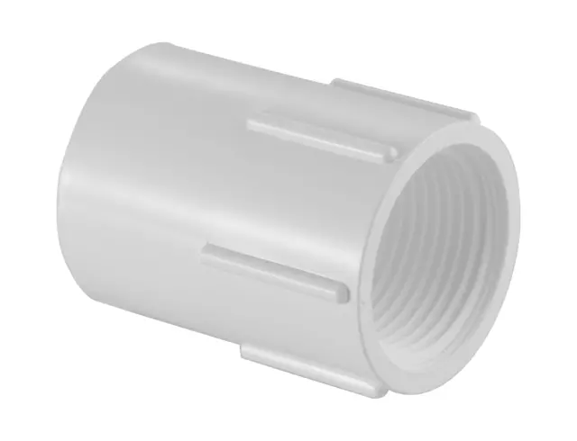 435 Series PVC Pipe Fitting - Female Adapter - Schedule 40 - 1/2"