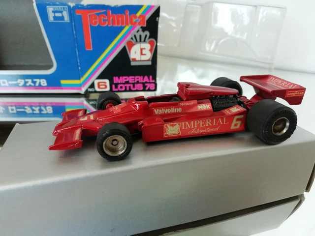 Miniature Eidai Japon Technica N°3 – JPS Lotus 78, 1/43, MIB