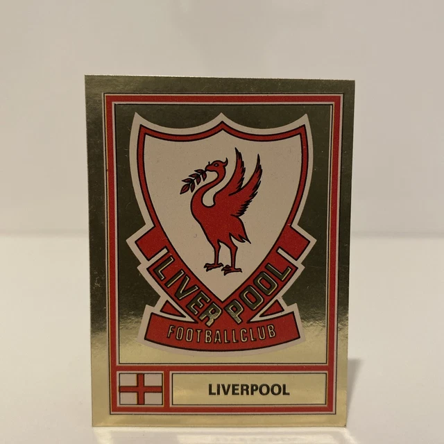 Liverpool Badge Sticker RARE PANINI FOOTBALL 78 Liverpool Badge Unused Sticker 192 £30.00 ...