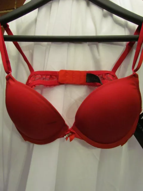 SMART AND SEXY SA276 Add 2 Cup Sizes Push Up Bra RED 34 A $8.99 - PicClick