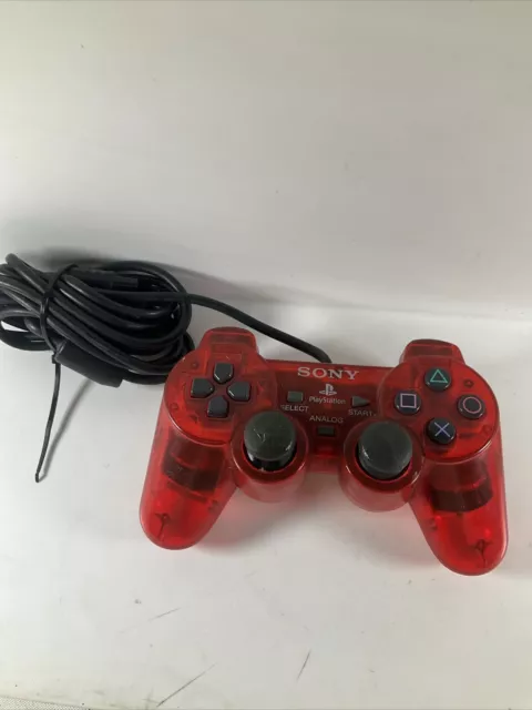 Oficial PLAYSTATION 1 Psone Mando Rojo Claro