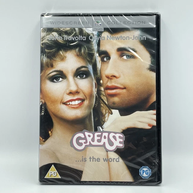 GREASE [DVD] JOHN Travolta *Includes Songbook* UK R2 New & Sealed DVD