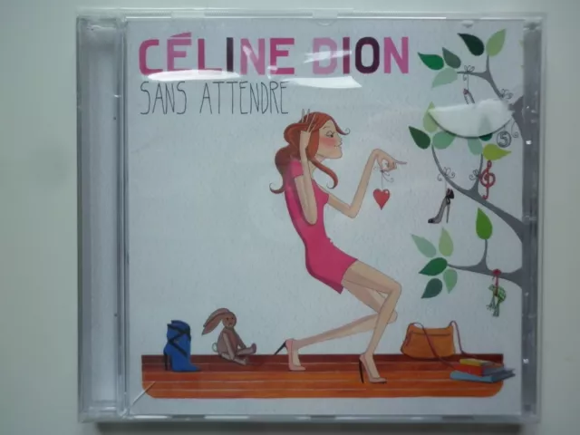 Céline Dion cd album Sans Attendre duo avec Johnny Hallyday