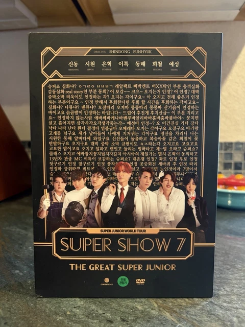 SUPER JUNIOR WORLD Tour SUPER SHOW 7 Seoul DVD Box Set Photobook